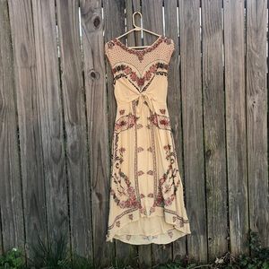 FP embroidered midi/maxi